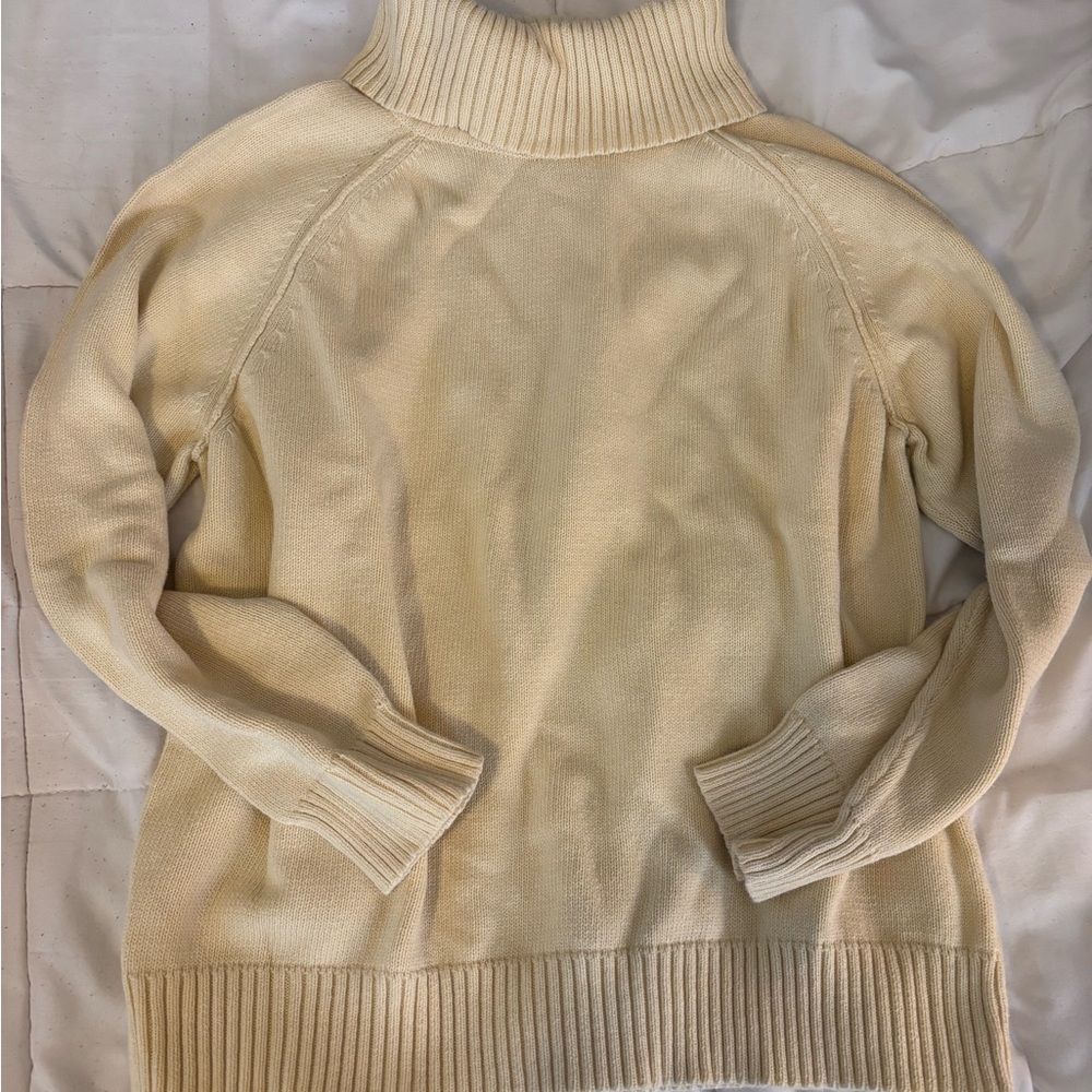Karen Scott Soft Cream Cowl Neck Sweater